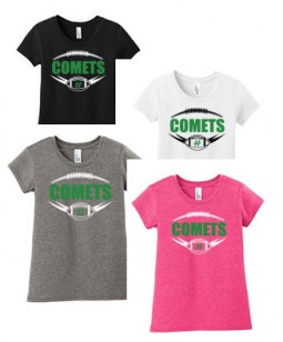 GIRLS COMETS FB19 GLITTER TEE